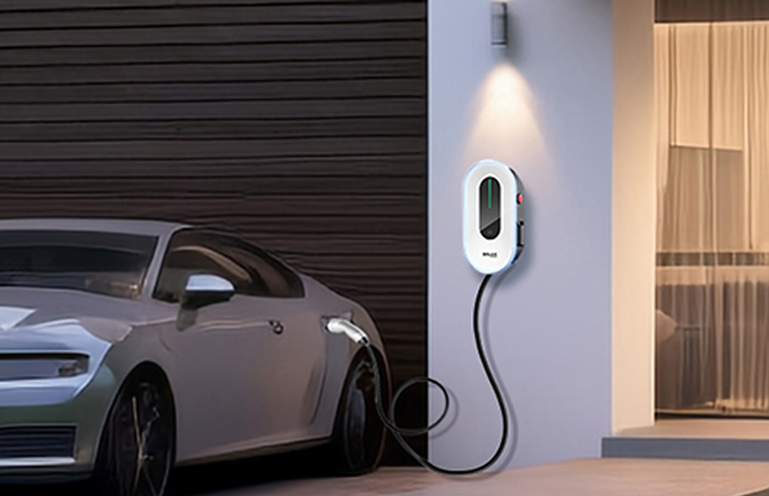Residential PV, ESS combined with EV charging station